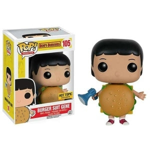 Bob's Burgers Pop! Vinyl Figure Burger Suit Gene [105] - Fugitive Toys