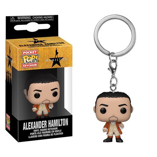 Hamilton Broadway Show Pocket Pop! Keychain Alexander Hamilton - Fugitive Toys