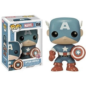 Marvel Pop! Vinyl Figure Captain America (Light Blue) [159] - Fugitive Toys