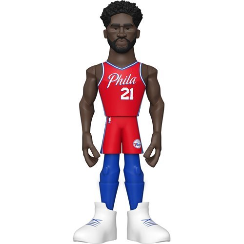 Funko Vinyl Gold Premium Figure: NBA Sixers Joel Embiid (City Edition) - Fugitive Toys