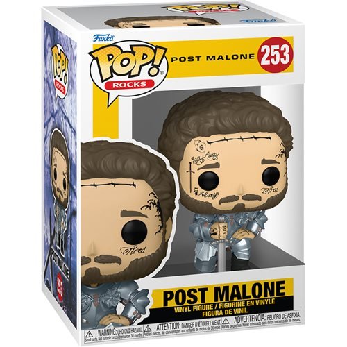 Rocks Pop! Vinyl Figure Knight Post Malone [253] - Fugitive Toys