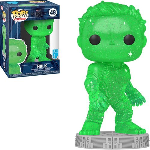 Marvel Avengers Infinity Saga Art Series Pop! Vinyl Figure Hulk Green w/Case [48] - Fugitive Toys