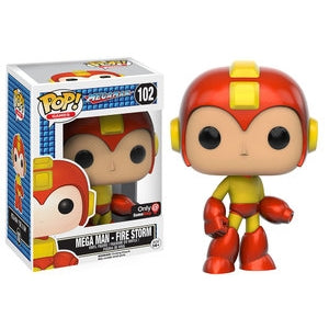 Mega Man Pop! Vinyl Figures Fire Storm Mega Man [102] - Fugitive Toys