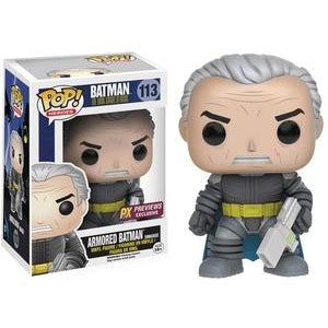 The Dark Knight Returns Pop! Vinyl Figure Unmasked Armored Batman [Exclusive] [113] - Fugitive Toys