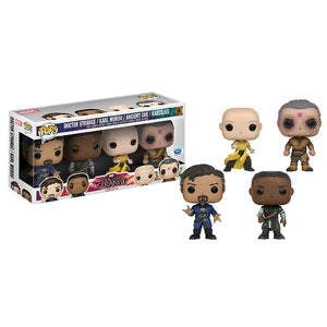 Marvel Pop! Vinyl Figure Doctor Strange, Karl Mordo, Ancient One, and Kaecilius [4-pack] - Fugitive Toys