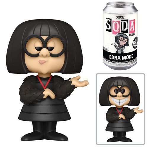 Funko Vinyl Soda Figure: Disney Pixar The Incredibles - Edna Mode - Fugitive Toys