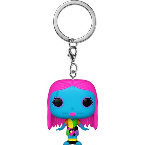 Disney Pocket Pop! Keychain Sally (Blacklight) [The Nightmare Before Christmas] - Fugitive Toys