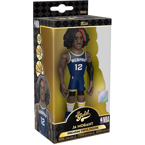 Funko Vinyl Gold Premium Figure: NBA Grizzlies JaMaront (Home Uniform) - Fugitive Toys