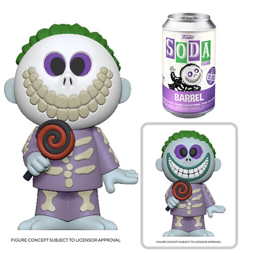 Funko Vinyl Soda Figure: Disney The Nightmare Before Christmas - Barrel - Fugitive Toys