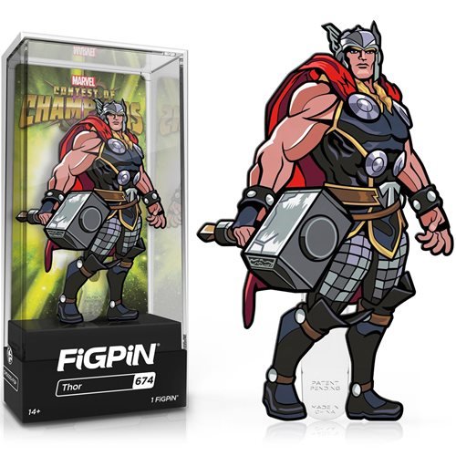 Marvel Contest of Champions: FiGPiN Enamel Pin Thor [674] - Fugitive Toys