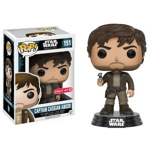 Star Wars Pop! Vinyl Figures Brown Jacket Captain Cassian Andor [151] - Fugitive Toys