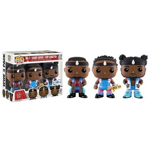 WWE Pop! Vinyl Figure Big E, Xavier Woods and Kofi Kingston [3-pack] - Fugitive Toys