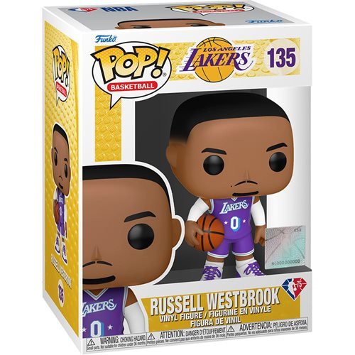 NBA Pop! Vinyl Figure Russell Westbrook City Edition (Lakers) [135] - Fugitive Toys