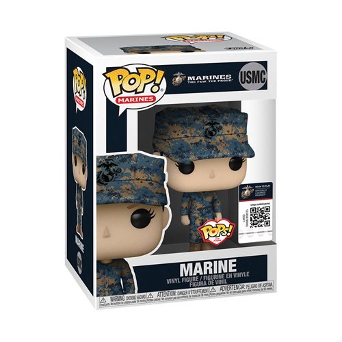 Military Pop! Vinyl Figure Marine Female (Caucasian) - Fugitive Toys