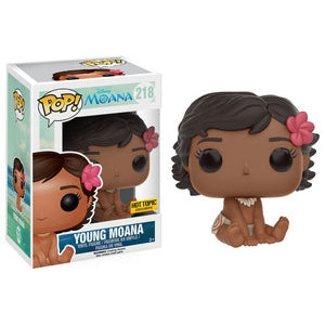 Moana Pop! Vinyl Figure Young Moana (Sitting) [218] - Fugitive Toys