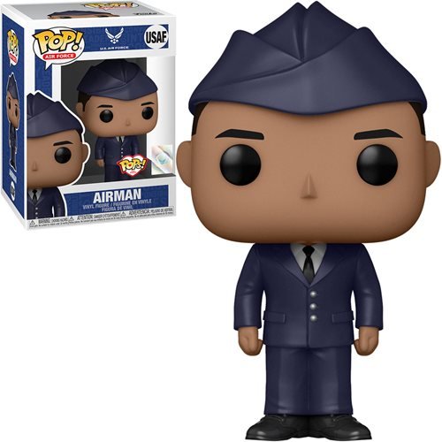 Military Pop! Vinyl Figure Air Force Male Dress Blues (Hispanic) - Fugitive Toys