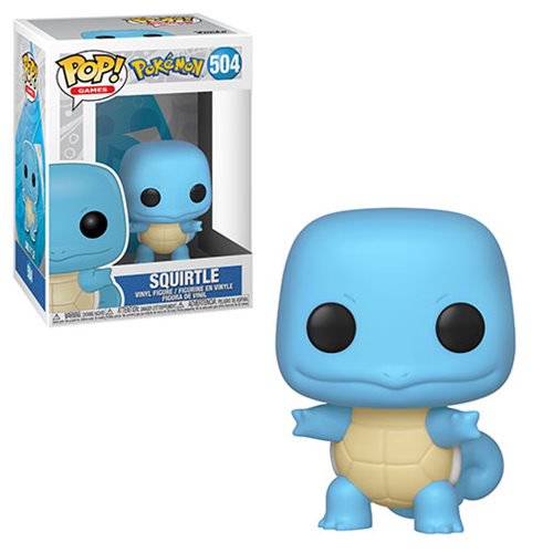 Pokemon Pop! Vinyl Figure Squirtle [504] - Fugitive Toys