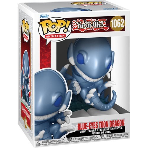 Yu Gi Oh Pop! Vinyl Figure Blue Eyes Toon Dragon [1062] - Fugitive Toys