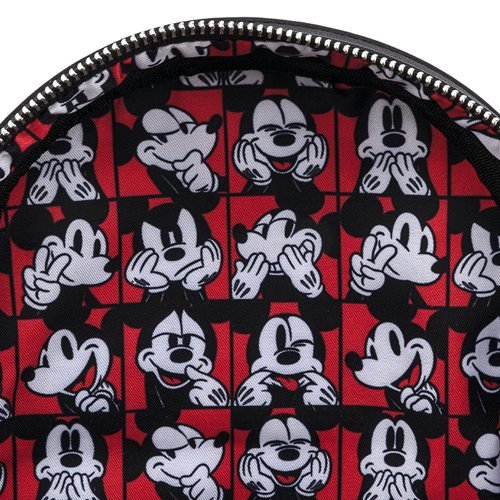 Loungefly x Disney Mickey Mouse Oh Boy! Quilted Mini Backpack - Fugitive Toys