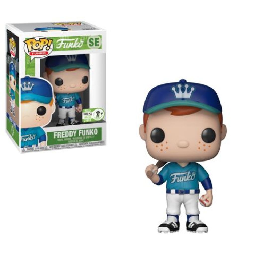 Freddy Funko Pop! Vinyl Figure Baseball (Teal) (LE1000) [SE] - Fugitive Toys