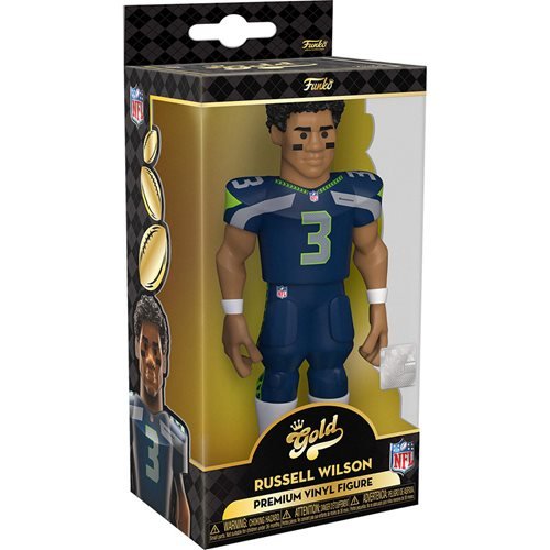 Funko Vinyl Gold Premium Figure: NFL Seahawks Russell Wilson - Fugitive Toys