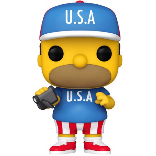 The Simpsons Pop! Vinyl Figure U.S.A. Homer [905] - Fugitive Toys