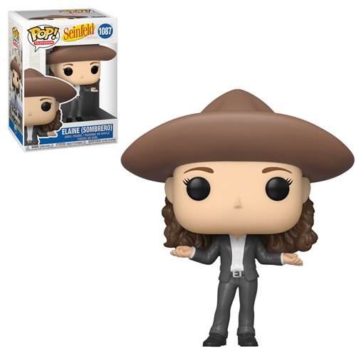 Seinfeld Pop! Vinyl Figure Elaine in Sombrero [1087] - Fugitive Toys