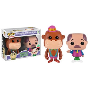 Magilla Gorilla Pop! Vinyl Figure Magilla Gorilla and Mr. Pebbles (Neon) [2-pack] - Fugitive Toys