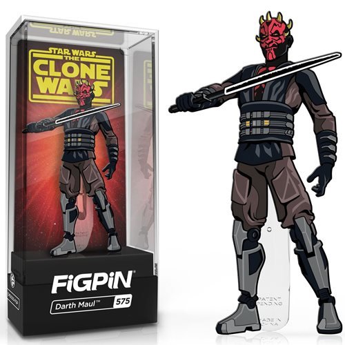 Star Wars The Clone Wars: FiGPiN Enamel Pin Darth Maul [575] - Fugitive Toys