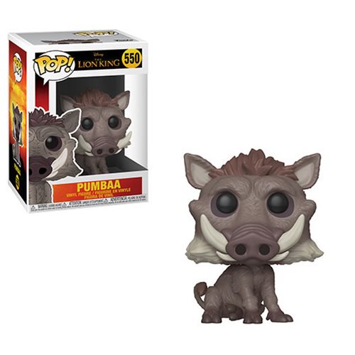 Disney Pop! Vinyl Figure Pumbaa [The Lion King Live Action] [550] - Fugitive Toys