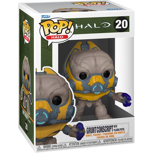 Halo Infinite Pop! Vinyl Figure Grunt Conscript with Plasma Pistol [20] - Fugitive Toys