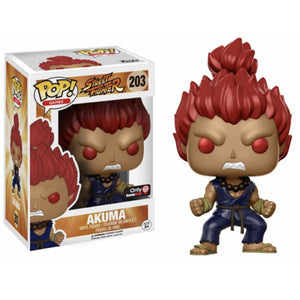 Street Fighter Pop! Vinyl Figures Akuma [203] - Fugitive Toys