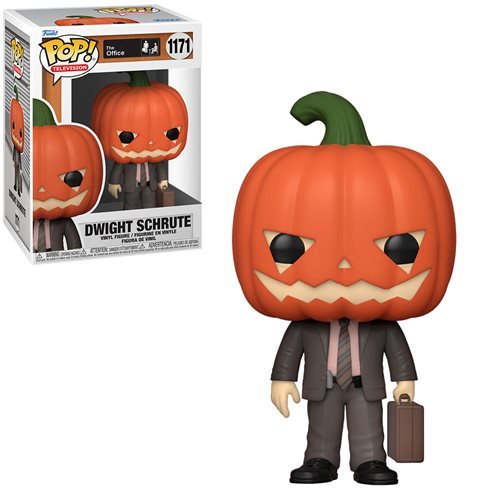 The Office Pop! Vinyl Figure Dwight with Pumpkinhead [1171] - Fugitive Toys