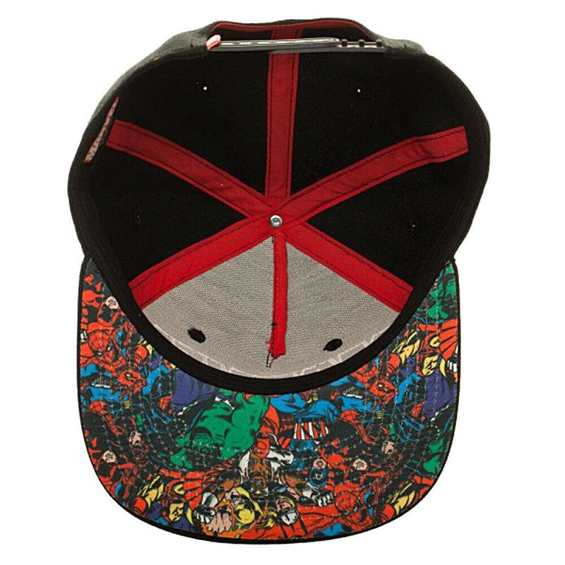 Bioworld Marvel Comic Logo Snapback Cap - Fugitive Toys