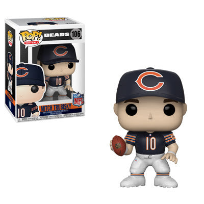 NFL Pop! Vinyl Figure Mitch Trubisky [Chicago Bears] [106] - Fugitive Toys