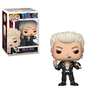 Rocks Pop! Vinyl Figure Billy Idol [99] - Fugitive Toys