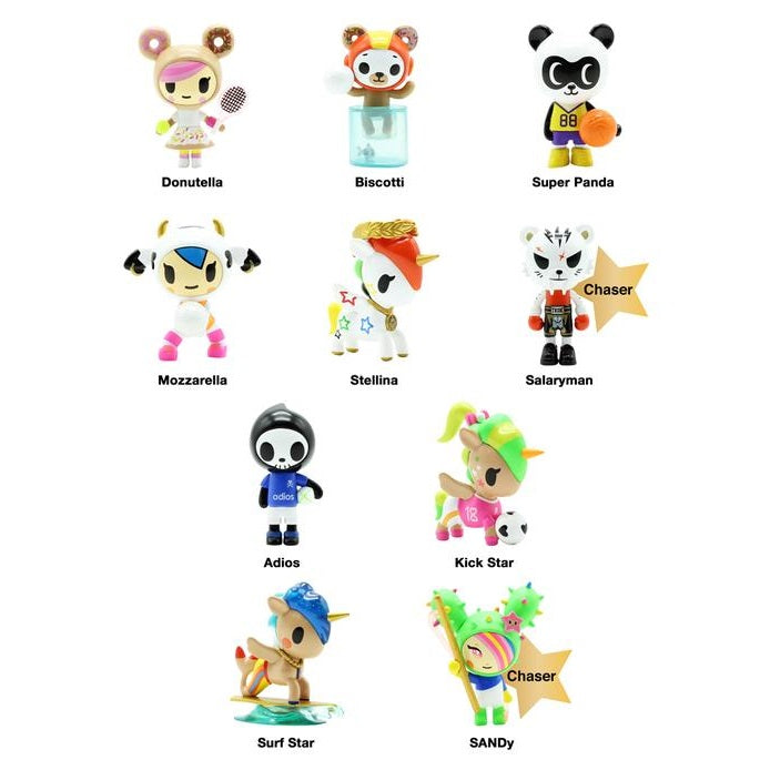 Tokidoki All-Star Champs: (1 Blind Box) - Fugitive Toys