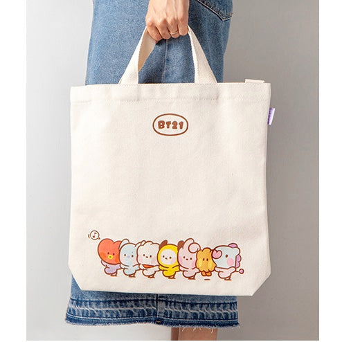 BT21 Minini Canvas Tote Bag - Fugitive Toys