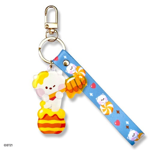 BT21 Acrylic Strap Keyring Sweetie RJ