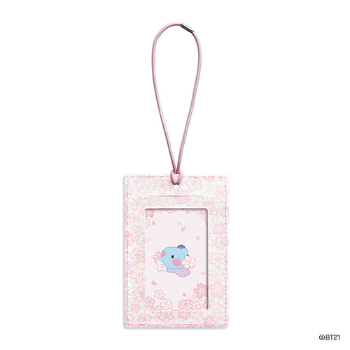 BT21 Luggage Tag Cherry Blossom Minini - Mang - Fugitive Toys