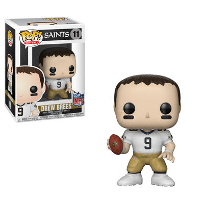 NFL Pop! Vinyl Figure Drew Brees (Road Jersey) [New Orleans Saints] [11] - Fugitive Toys