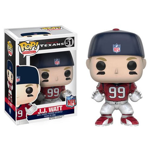 NFL Wave 3 Pop! Vinyl Figure J.J. Watt [Houston Texans] - Fugitive Toys