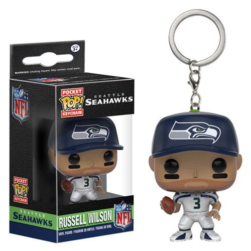 NFL Pocket Pop! Keychain Russell Wilson - Fugitive Toys