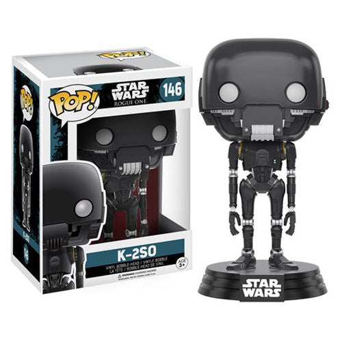 Star Wars Rogue One Pop! Vinyl Bobblehead K-2SO [146] - Fugitive Toys