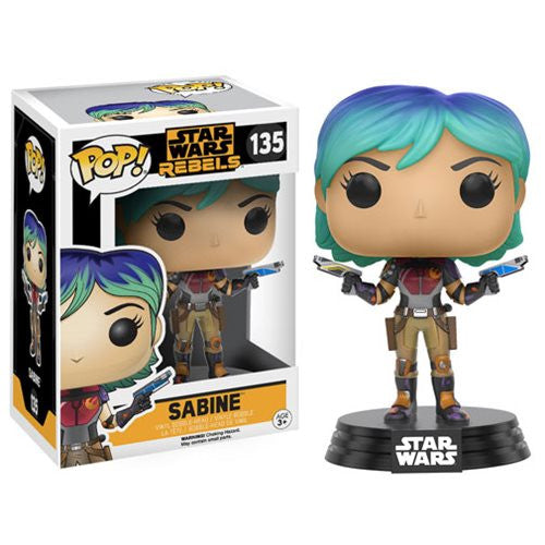 Star Wars Rebels Pop! Vinyl Bobblehead Sabine [135] - Fugitive Toys