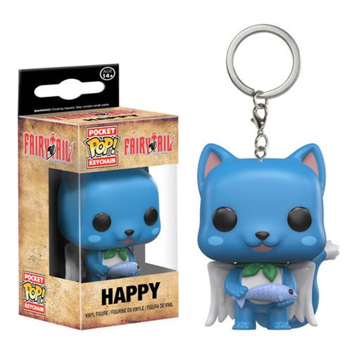 Fairy Tail Pocket Pop! Keychain Happy - Fugitive Toys