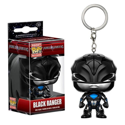 Power Rangers Movie Pocket Pop! Keychain Black Ranger - Fugitive Toys