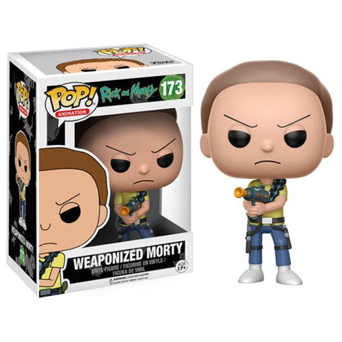 Rick and Morty Pop! Vinyl Figure Weaponized Morty [173] - Fugitive Toys