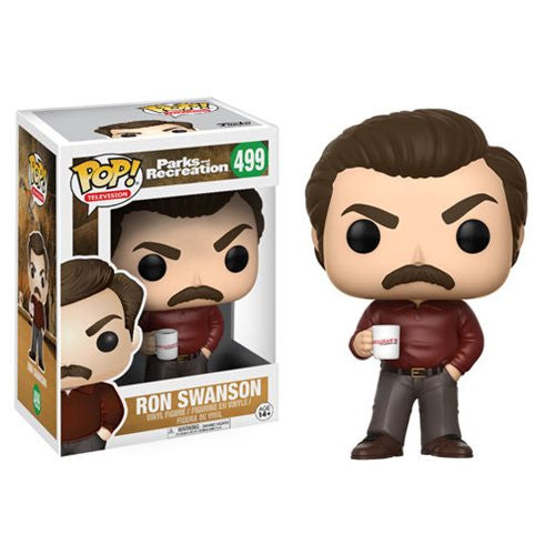 Parks and Recreation Pop! Vinyl Figure Ron Swanson [499] - Fugitive Toys