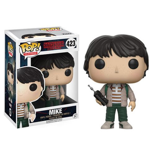 Stranger Things Pop! Vinyl Figure Mike with Walkie Talkie - Fugitive Toys